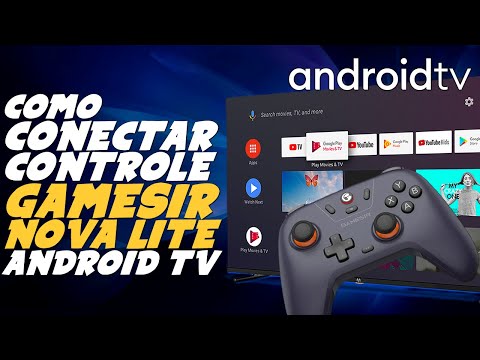 CONTROLE GAMESIR NOVA LITE no ANDROID TV