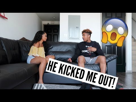 I HAVE A BOYFRIEND AT HOME PRANK ON DDG! (He kicked me out!)