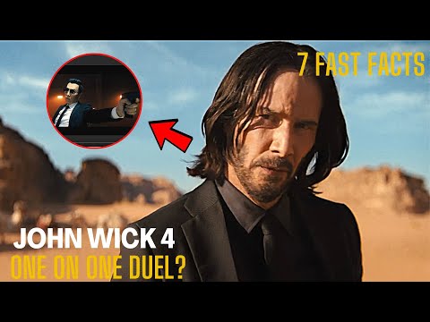 JOHN WICK 4 ONE ON ONE DUEL? - 7 FAST FACTS IN JOHN WICK 4 TRAILER BREAKDOWN THAT YOU'LL MISSED