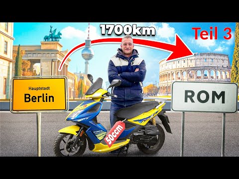 1700km von Berlin nach Rom mit 50ccm Roller (Teil 3)