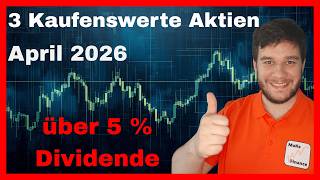 3 Dividenden-Aktien für April 2026: 5,3 % Dividende & unterbewertet