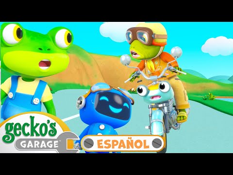 🚀¡Locura Extrema en Motos!🏍️ | 🐸🦎 Garaje de  Gecko  📺 Caricaturas, dibujos animados para niños