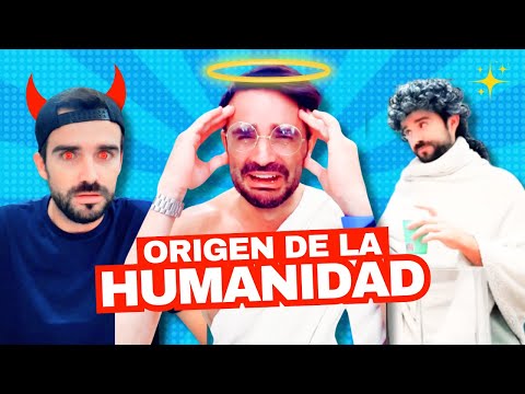 Serie viral: Como se originó la humanidad 🪽🤣 #humor #nachter