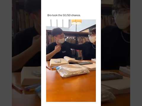 BRO TOOK 50/50 CHANCE #funny #viralvideo #trolllife #funnyimages #duet #trolledit #trollagens #fyp
