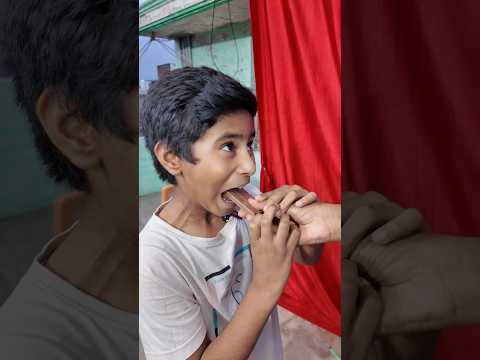 ஒரே KitKat சொன்னா One Bite தானே 😱 Son Trick vs Dad Shock 😂 #FamilyComedy #tamilshorts