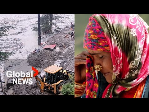 YouTube video thumbnail: “We Don’t Know Whether We Will Survive”: Couple Searches for Missing Children After Deadly Floods