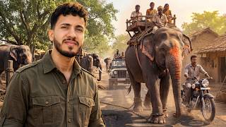 En este PUEBLO usan ELEFANTES para TRABAJAR 🐘 | India 🇮🇳