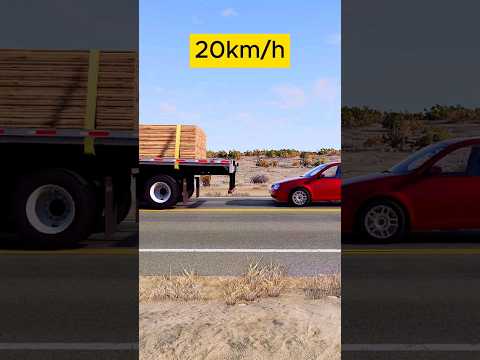 Volkswagen Golf MK4 Crash test #shorts