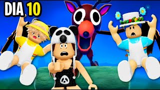 TRIO VOLTOU para SOBREVIVER 99 NOITES NA FLORESTA no ROBLOX