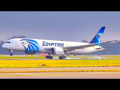 30 MINS CLOSE UP LANDINGS & TAKEOFFS at MILAN MALPENSA Airport | 4K | MXP Plane Spotting (Airside)