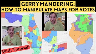 Gerrymandering: How to Manipulate Maps for Political Gain (With Tutorial!)