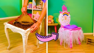 Kids' Bedroom Makeover Ideas with ONLY Recycled Materials 😍👑
