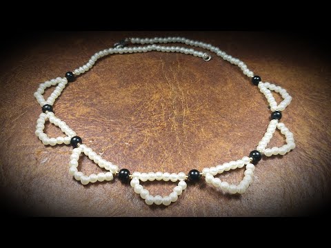 Lindo y Fácil Collar de Perlas...Clase #613!!!