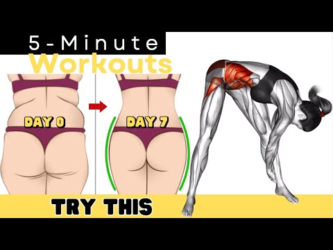 5 MINUTE FAT BURNER WORKOUT | DO THIS FOR 7 DAYS AND SEE WHAT HAPPENS!