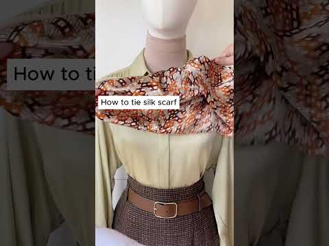 Silk Scarf Styling Made Simple - Fashion Tips & Tricks!