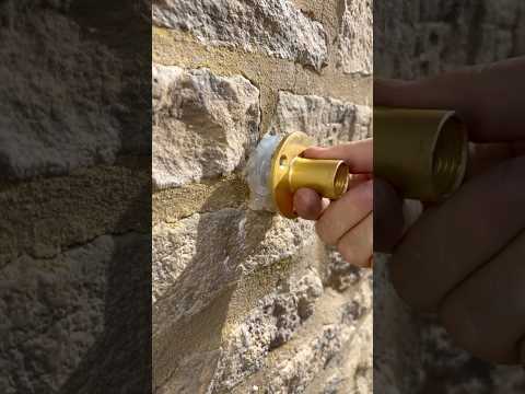 How to fix an outside tap to the wall like a pro!