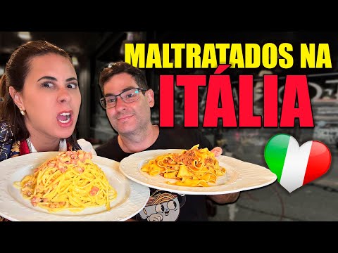 🇮🇹Maltratados no Restaurante Mais Famoso de Florença