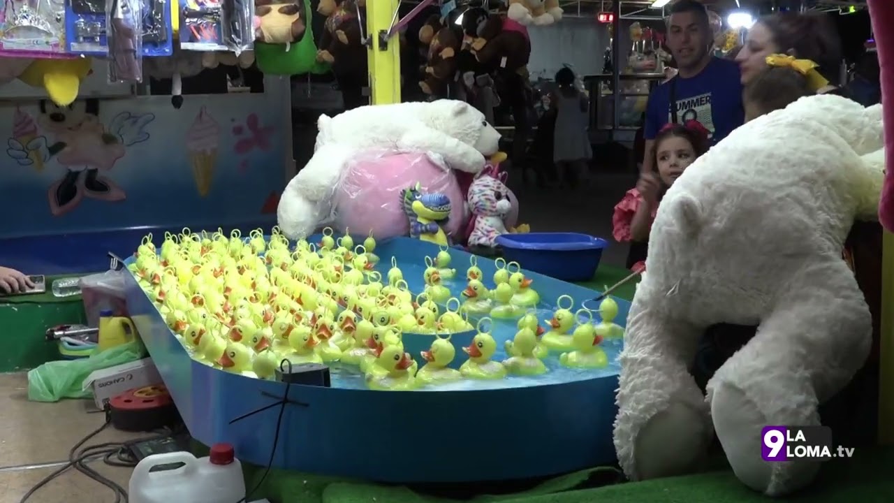 Feria de Rus 2023 · Ambiente feria de noche