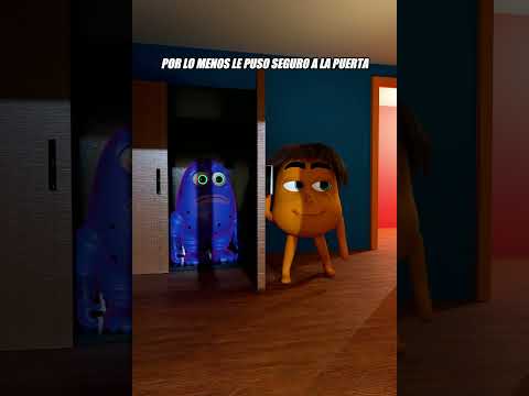 el MONSTRUO en el ARMARIO animación Los Fuchis 3D