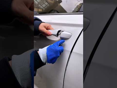 If you can't open your car door, try this!