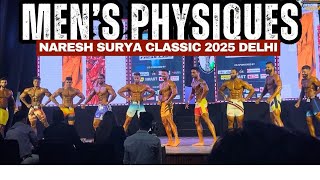 Senior men’s physiques final top to top 5