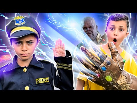Heidi & Zidane की पुलिस कहानी। बच्चों के लिए आचरण के नियम | Hindi kahaniya