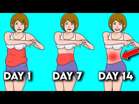 5 Min day, Watch Your Stubborn Belly BURN Forever! 🔥