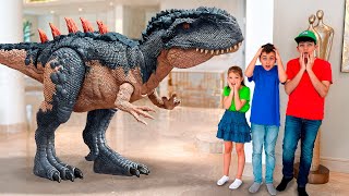 Jason’s Dinosaur Toys Come Alive with Friends