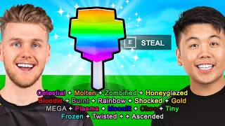 STEALING the RAREST Fruits in Grow a Garden!