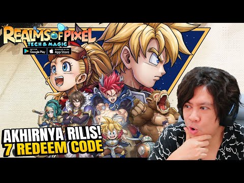 Rada Bahaya! Official Launch 7 Redeem Code - Realms of Pixel: Tech & Magic (Android) Gameplay Ditusi