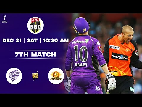 BBL 2024-25: Hobart Hurricanes vs Perth Scorchers 7th Match PREDICTION | HH vs PS Playing 11, BBL