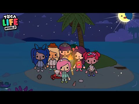 UMA NOITE em 5 LUGARES DIFERENTES (Toca Life World) #LuliRarity