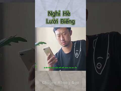 Nghỉ Hè Lười Biếng