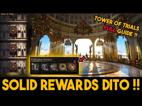 Tower of Trials Tips and Guide! Grabe Rewards!