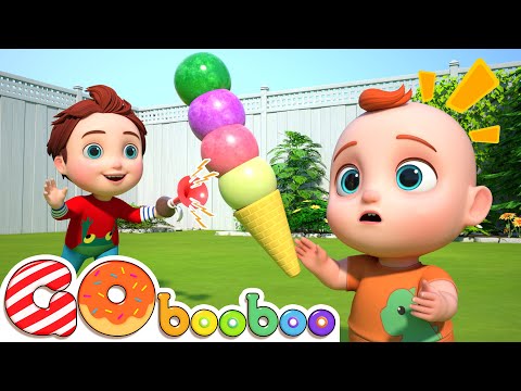 Canção do Sorvete - Olha Você aqui | Música Infantil & Canção para Crianças | GoBooBoo em Português