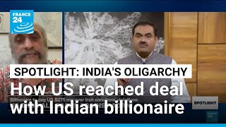YouTube video thumbnail: Adani, Trump and Modi: Why US Settled Fraud Case With Asia's Richest man 