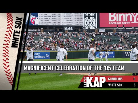 REKAP ⚾️ White Sox 6-5 Loss to the Guardians - Magnificent celebration of the '05 team