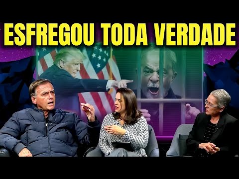 Bolsonaro ENCARA JORNALISTAS E ESFREGA TODA VERDADE