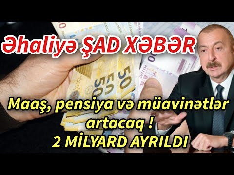 SON DEQIQE ! ƏHALİYƏ ŞAD XƏBƏR İNDİCƏ GƏLDİ ! - xeberler , xeber 2024