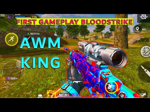 The Best AWM loadout BLOOD STRIKE 240FPS INTENSE GAMEPLAY