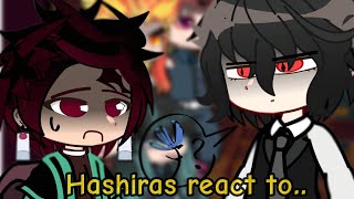 Hashira's react to if Tanjiro tells the location of the blue spider lily to Muzan || GCRV || KNY ||