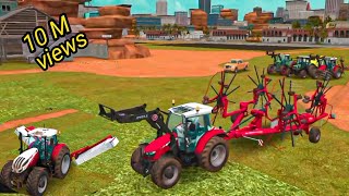 Fs 18 Grass Cut Full Tutorial In Hindi | Farming Simulator 18 Gameplay |#rajsgaming