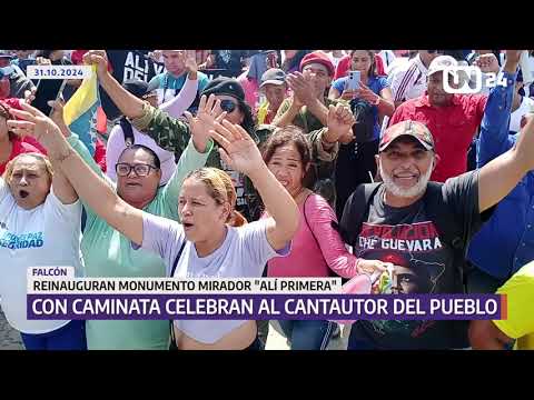 Caminata en homenaje a Alí Primera en Falcón