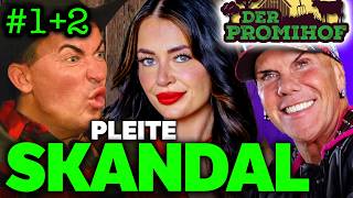 SHOW ESKALIERT DIREKT 💥 Jackpot HALBIERT nach Tag1! Der Promihof 2026 Folge 1 & 2