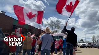 YouTube video thumbnail: Majority of Albertans in Support of Separation Also Endorse Danielle Smith’s Handling of it: Poll