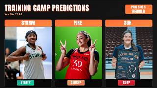 WNBA Final Roster Predictions 🚨 Tier 5 Rebuild (Storm, Fire, Sun)