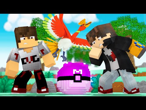Minecraft: BATALHA PIXELMON - MASTERBALL LUCKYBLOCK - ‹ JUAUM ›