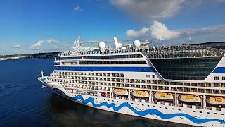 AIDAluna und AIDAbella 14.9.25 in Kiel