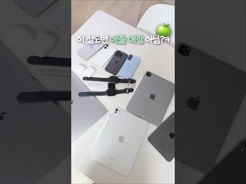 아이폰만 4개ㅋㅋ 우리집 애플템 총집합 공개🍎