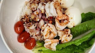 แจกสูตร ข้าวยำ ข้าวขยำปลาร้าแซ่บ อร่อยแบบง่ายๆ l อร่อยพุง